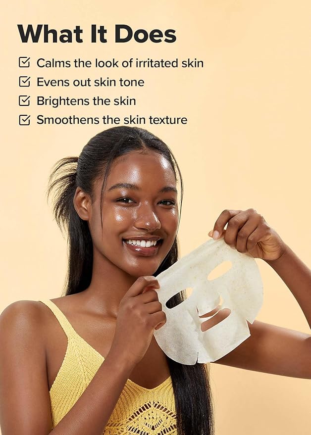 I DEW CARE Real Herb Calendula Sheet Face Mask - Hot As Sheet | Korean Face Masks Skincare, Moisturizing and Calming for Dry Skin with Calendula Flower Extract, 2% Niacinamide, 10EA