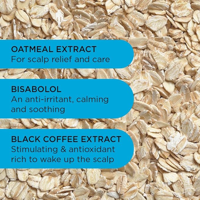 Noughty 97% Natural Care Taker Scalp Relief Treatment Mask to Soothe Scalp and Calm Irritation with Oatmeal Extract and Black Coffee Extract, Sulphate Free Vegan Haircare 300ml