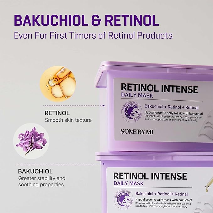 SOME BY MI Retinol Intense Advanced Triple Action Eye Cream + Retinol Intense Daily Mask