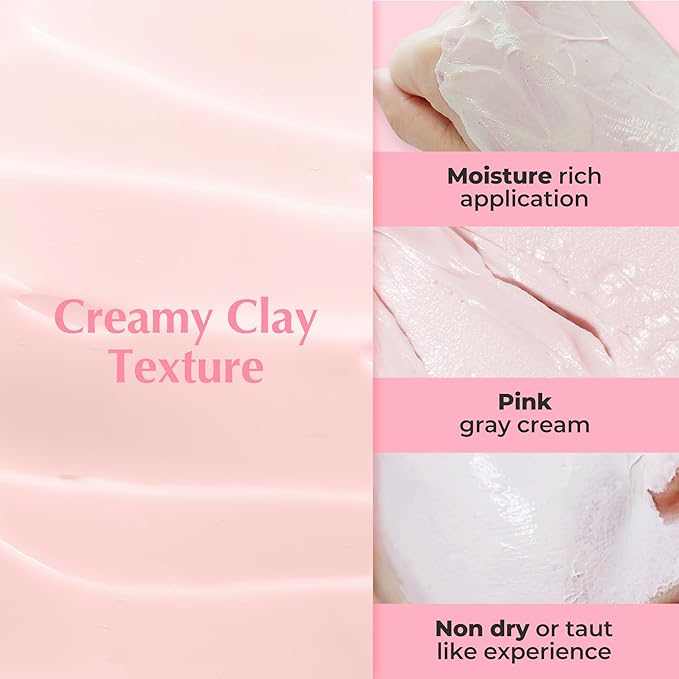 Aperire Pore Clay Mask Very Pretty Calamine Deep Clean, Sensitive Skin Oily Acne 4.2 oz