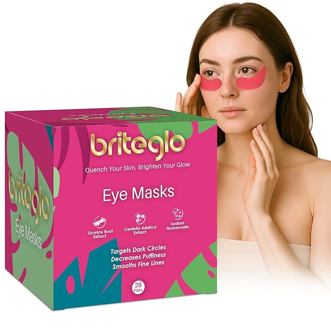 Under Eye Patches for Puffy Eyes & Dark Circles - Deep Hydration, Smooth Fine Lines, Anti-Wrinkles Patches, Enriched with Hyaluronic Acid, Centella & Vitamin E, Firm Under Eye Mask (28 Pairs)