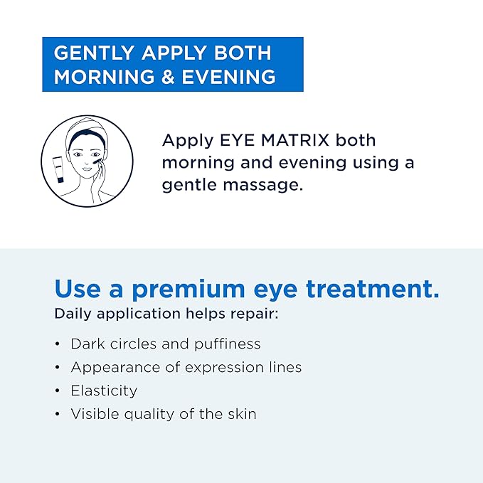 ALPHASCIENCE Eye Matrix - Eye Treatment Gel - Hydrating & Smoothing - Rich Formula for Dark Circles, Puffiness, Wrinkles & Fine Lines - Fragrance & Preservative-Free - 15 ml / 0.50 fl. oz.