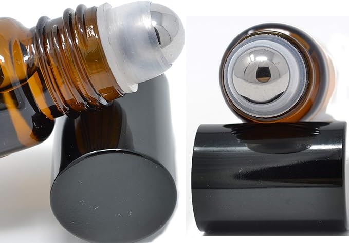 PRIME NATURAL Headache Relief Essential Oil Roll On 10ml, Pre-Diluted, Ready to Use Roller for Migraine, Tension, Calming, Soothing, Grounding, Sore Muscles, Sprain & Sleep