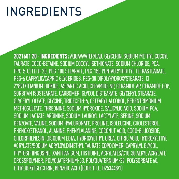 CeraVe Hydrating Cream To Foam Cleanser, Makeup Remover Face Wash For Dry Skin, Foaming Facial Cleanser With Hyaluronic Acid, Normal To Dry Skin, Fragrance Free & Non Comedogenic, 19 Fluid Ounce