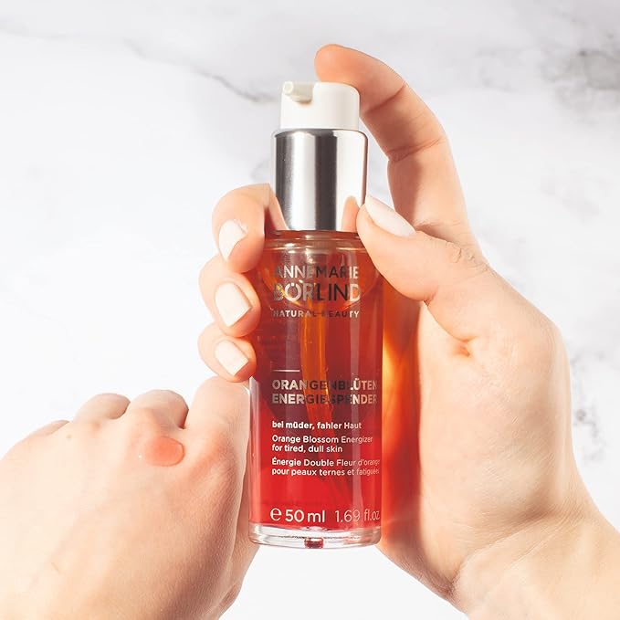 ANNEMARIE BÖRLIND – Orange Blossom Energizer Face Serum – Sustainably Sourced Facial Toner With Valuable Plant Oils to Protect the Skin Against Environmentally Induced Premature Aging – 1.69 Oz