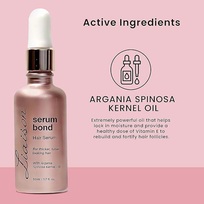 Liaison Hair Growth Serum for Women (50ml) - Nourishing & Strengthening Formula - Scalp Serum Oil for Healthier, Longer Growth & Thicker Hair - Reduces Thinning & Boosts Follicle
