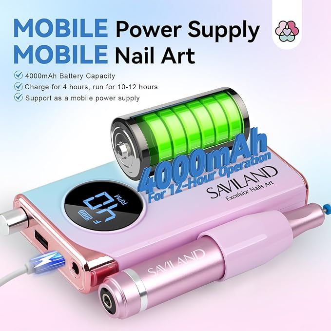 Nail Drill & Cuticle Remover and Cuticle Oil Kit Deal Set