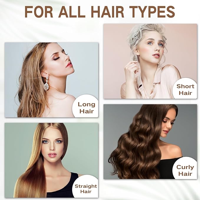 Boar Bristle Hair Brush Combtter Smoothing Scalp Stimulator & Boar Bristle Brush for Added Hair Shine, Moisture & Volume - Tame Frizz & Help Remove Buildup