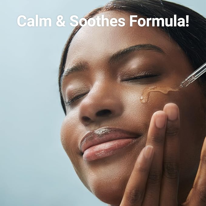 Soothing Calm Ampoule with Niacinamide, Spot Care Hyaluronic Acid, Non-Greasy, CICA Healing and Gentle Formula (30ml /1.01 oz) Radiant Serum, Korean Skincare