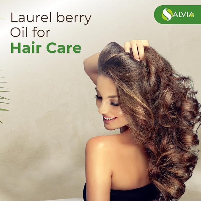 Laurel Berry Oil | Pure and Natural Essential Oil | Use for Hair Care, Skin Care | Used in Soap, Shampoo, Lotion, Serum| DIY Cosmetic Grade (16.90 Fl Oz (Pack of 1))