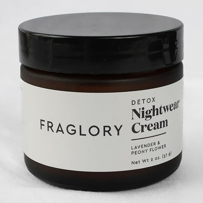 Nourish and Rejuvenate Your Skin with our Detox Nightwear Cream and Moisturizing Face Cream Duo - 2oz Each for Optimal Hydration and Skin Renewal.