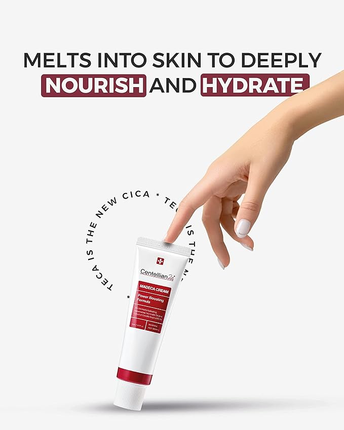 CENTELLIAN 24 Madeca Cream (Season 4, 1.7+1.7fl oz) + Expert Serum (Season 1, 0.23fl oz x 4pcs) - Korean Skin Care Set for Face. Moisturizer for Dry, Infuse with TECA, Centella Asiatica, Madecassoside