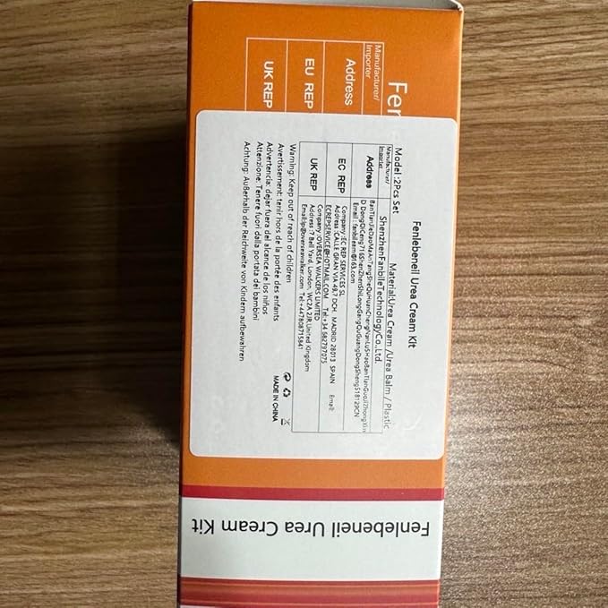 Urea Cream 40%，Urea Cream 42% Plus 2% Salicylic Acid Maximum Strength For Feet,Foot Cream for Dry Cracked Heels Feet Knees Elbows Hand，Travel and Home Foot Care Kit，Foot Heel，Gift Pack