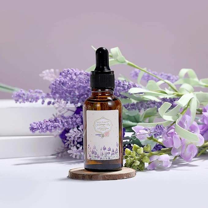 Spa Gift Baskets for Women, Bath Set for Women Gift - Body & Earth 10 Pcs Gifts Set with Rosewater & Lavender, Includes Bubble Bath, Body Lotion, Shower Gel, Home Spa Kit Gift for Her