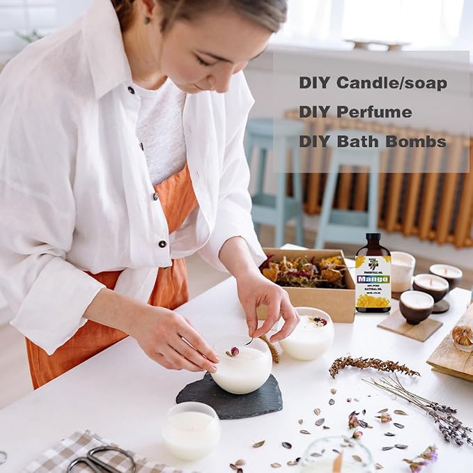 Gardenia Essential Oil (4 oz/120 ml) - Gardenia Oils Perfect for Diffusers, Humidifiers, Baths, Cleaning, Yoga, DIY Soaps, and Candles