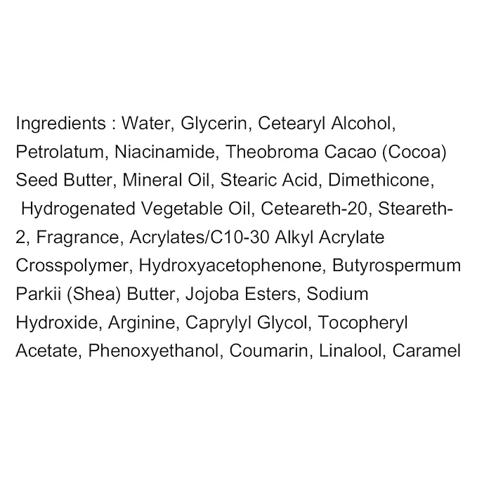 Jergens Shea and Cocoa Whipped Body Butter Lotion, Tone Enriching Hand And Body Lotion for Dry Skin, with Vitamins B3 & E, 8.5 Oz