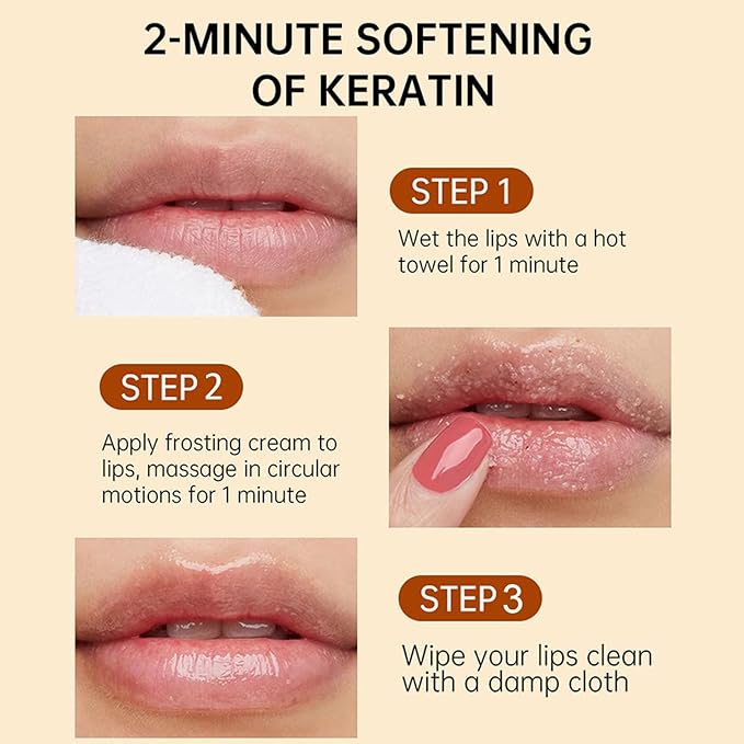 Natural Lip Scrub, Turmeric Lemon Lip Exfoliator Nourishing Sugar Lip Scrub with Aloe Vera Gentle Exfoliant for Dry and Chapped Lips Hydrates & Fade Lip Lines 50g