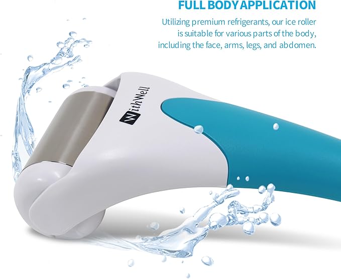 Stainless Ice Roller -Long-Term Durability,Smooth Skin Care Beauty Product; Korean Face Massager for Face and Eyes