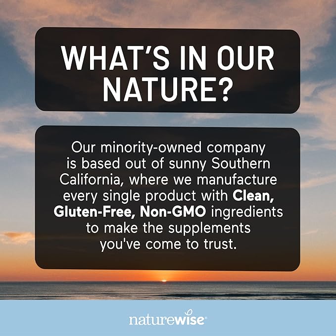 NatureWise Collagen Peptides Powder with Hyaluronic Acid and Vitamin C - Unflavored Collagen Peptides for Women & Men - Type I & III for Hair, Skin & Nails - Sugar, Gluten & Dairy Free - 30 Servings