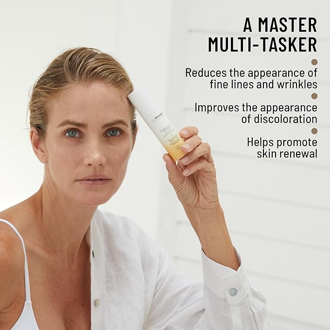 Dr. Brandt Bright This Way Triple Active Retinol - Gentle Overnight Renewal Cream - Reduces Wrinkles & Discoloration, Illuminates & Hydrates - 1 oz