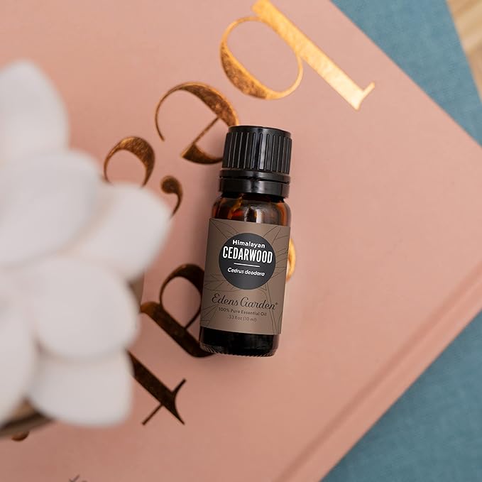 Edens Garden Cedarwood- Himalayan Essential Oil, 100% Pure Therapeutic Grade (Undiluted Natural/Homeopathic Aromatherapy Scented Essential Oil Singles) 30 ml