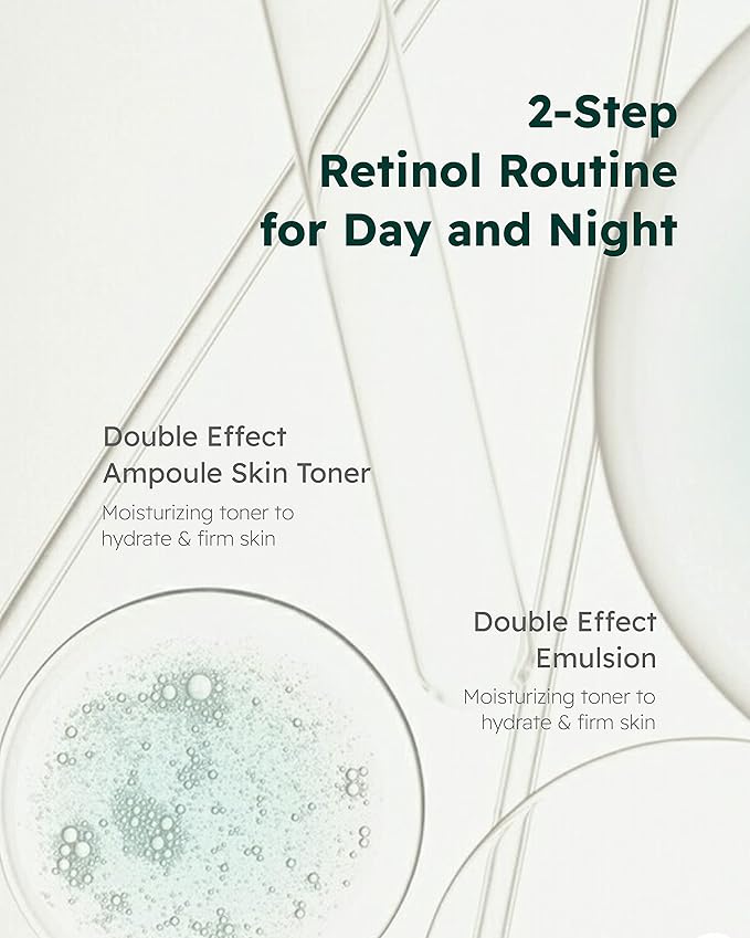 ISA KNOX AGE FOCUS PRIME Double Effect Ampoule Toner, PRIME Wrinkle For All Serum & PRIME Eye For All Cream (177 ml/5.99 fl oz) - Korean Skin Care by LG Beauty. Daytime Retinol.