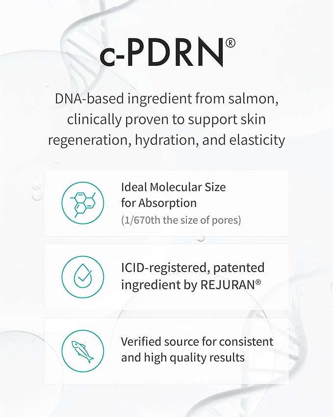 REJURAN® Turnover Mask, c-PDRN® (5ea) – Firming & Repairing Ultra Microfiber Sheet Mask for Youthful, Glass Skin with Salmon DNA. Korean Skin Care
