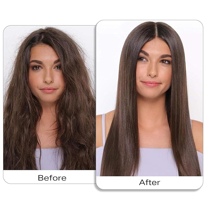 Boar Bristle Hair Brush Combtter Smoothing Scalp Stimulator & Boar Bristle Brush for Added Hair Shine, Moisture & Volume - Tame Frizz & Help Remove Buildup