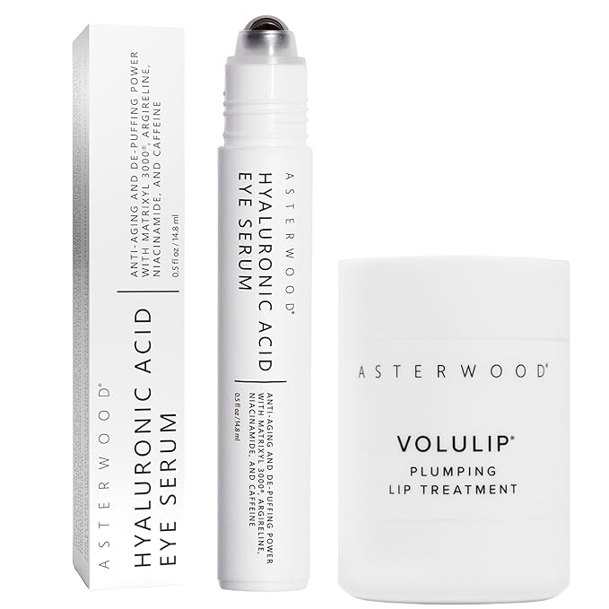 Asterwood Hyaluronic Acid Eye Serum + Lip Treatment