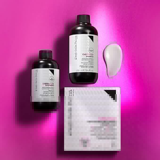 Diego dalla Palma Cheraplex Instant Action Hair Rebuilding Kit - Two-Step Shock Action Hair Treatment - Contains Rebuilding And Repairing Phases - Restructures All Hair Types - 2 Pc