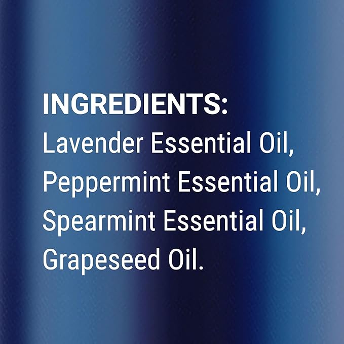 Head Calm Essential Oil Roll-On 10 ml - Pure, Natural Oil with Grapeseed for Relaxation - Soothing Roll-On Stick for Easy Application- Nexon Botanics
