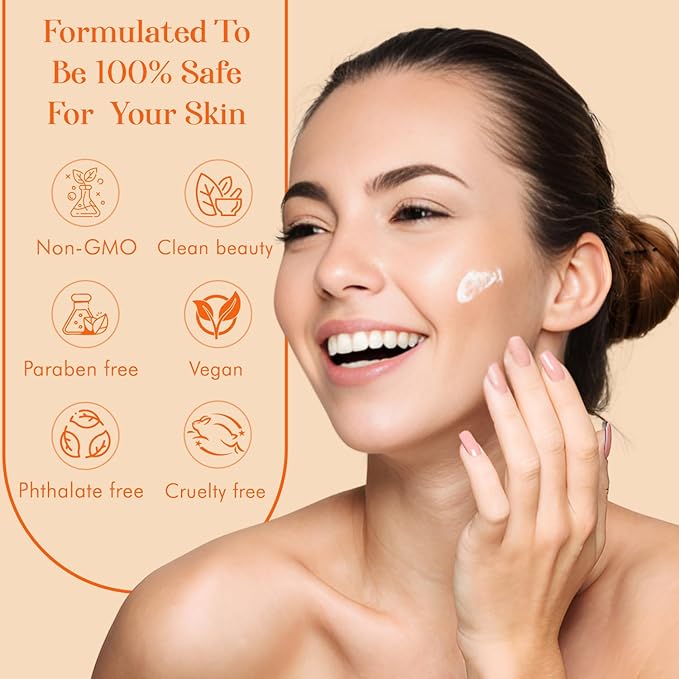 Vitamin C & Collagen Night Face Moisturizer - Dermatologist Tested, Restores & Firms Skin, Anti-Aging, Natural Ingredients, Cruelty-Free Korean Skin Care, All Skin Types