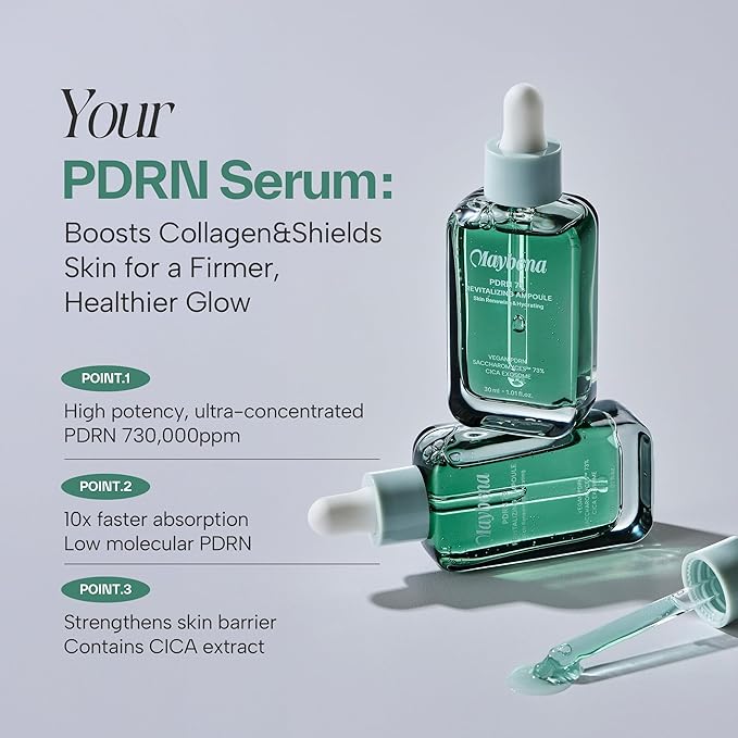 PDRN73 Revitalizing Ampoule – Hydrating & Repairing Serum with 73,000 ppm PDRN, Niacinamide & Peptides for Radiant, Plump Skin – Anti-Aging & Brightening Skincare – 30ml / 1.01 fl.oz