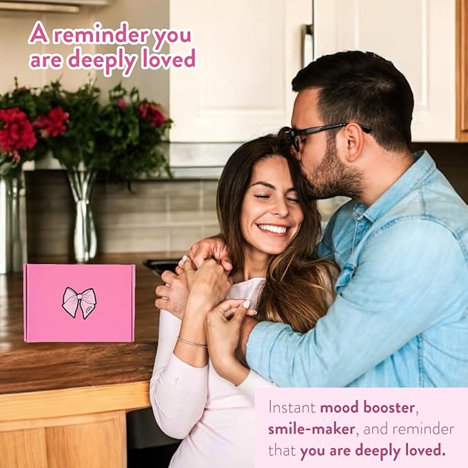 Happy Gift Set – Spa Pamper Kit, Smile Socks, Motivational Gift Box with Uplifting Quotes, Silly Sleep Mask | Self-Care Gift Box for Women, Mother's Day (Premium Gift Set)