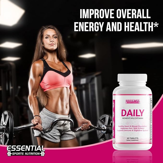 Multivitamins for Women Supplement-Includes Biotin -Vitamin A- Energy and Immune Support, to Improve Blood Circulation, Skin, Hair & Nails