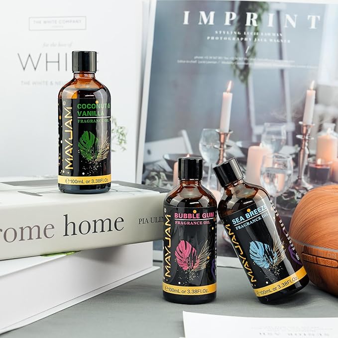 Honeysuckle Fragrance Oils Essential Oil - Honeysuckle Oil for Diffusers, 3.38FL.OZ/100ML Large Volume Fragrance Oil with Premium Glass Dropper