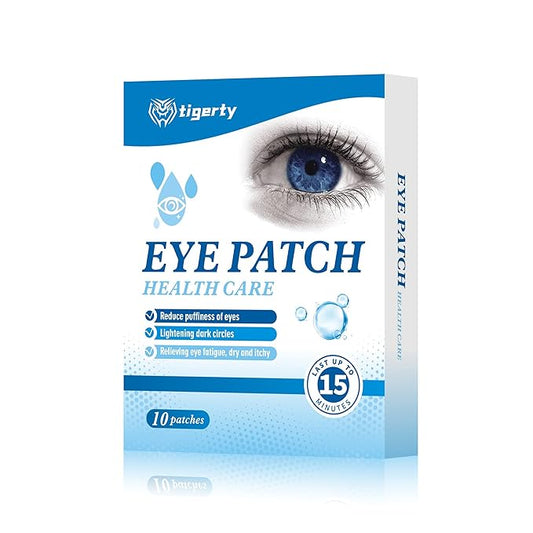 tigerty Under Eye Patchs Eye Mask for eye fatigue Dark Circles and Puffiness Wrinkle Eye Bags lighten crow's feet 5 Pairs