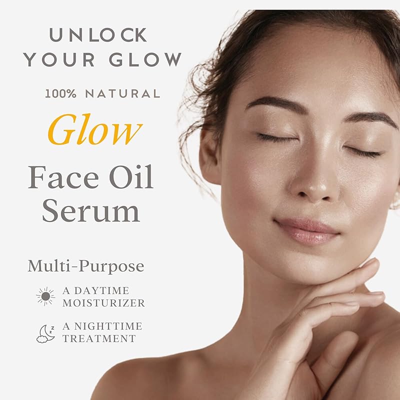 ZAAINA Extra Glow Face Serum 1oz – Lightweight Hydrating Natural Face Oil – Fast-Absorbing Moisturizer & Primer for Women – With Rosehip, Pumpkin Seed & Vitamin E – For Dry, Sensitive & All Skin Types