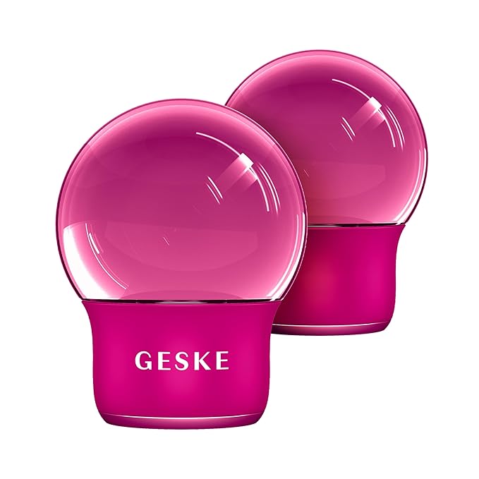 SmartAppGuided™ Cool & Warm Face & Body Massager | 7 in 1 | Multifunctional Massager | Face & Body | Battery-free Cooling & Warming | Firms, Relaxes & De-Puffs Skin | Globular Design