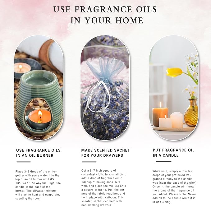 3.38FL.OZ Cranberry Fragrance Oils for Aromatherapy, Essential Oils for Diffusers for Home, Perfect for Diffuser, Yoga, Skin Care, DIY Candle and Soap Making - 100ml