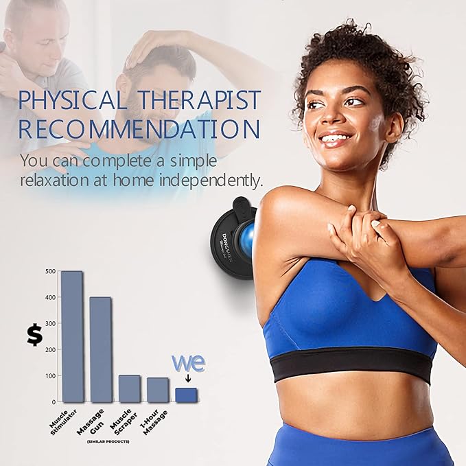 Massage Ball Deep Tissue 2 in 1 Mountable Muscle Massage Roller for Pain Relief, Trigger Point ，Relieve Fascia Muscle Knot and Joint Pain Relax Full Body