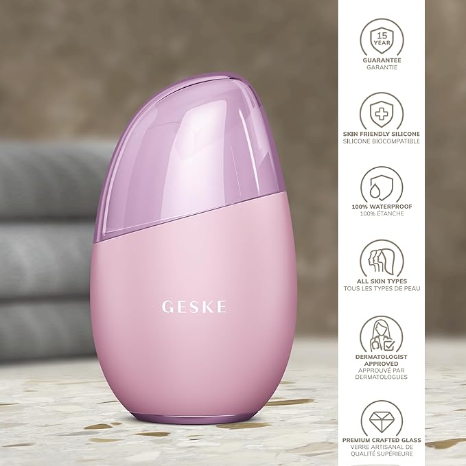 SmartAppGuided™ Cool & Warm Eye & Face Massager | 7 in 1 | Multi Massager | Face & Neck | Battery-free Cooling & Warming | Firms, Relaxes & De-Puffs Skin | Eye-Nose Area Targeted Design