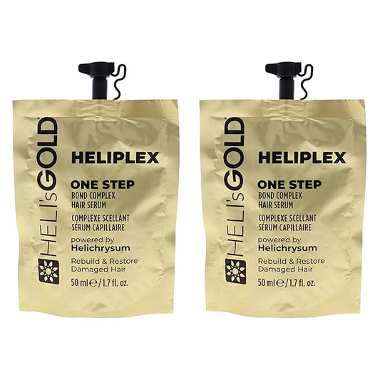 Heliplex One Step Hair Serum for Unisex - 1.7 oz Serum - Pack of 2