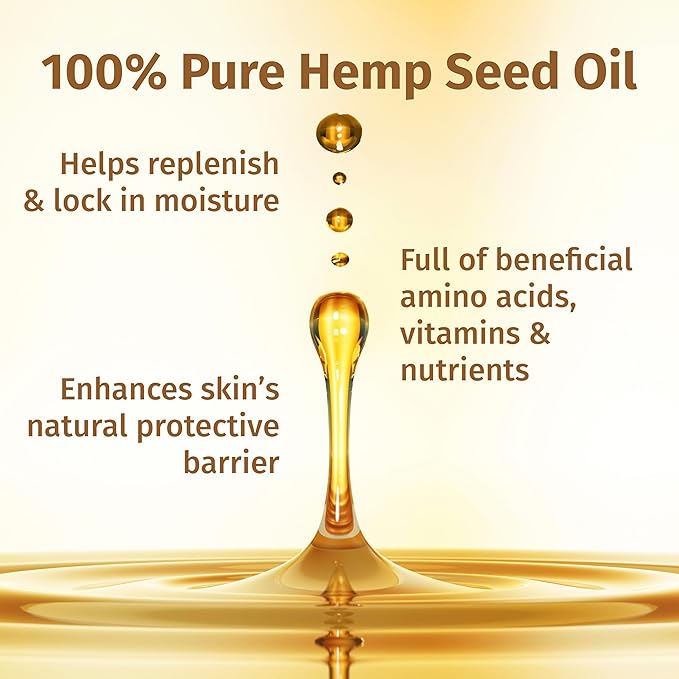 HEMPZ Body Lotion - Blackberry & Lemongrass Daily Moisturizing Cream, Shea Butter Hand and Body Moisturizer - Hemp Lotion - Skin Care Products, Hemp Seed Oil - 17 oz.