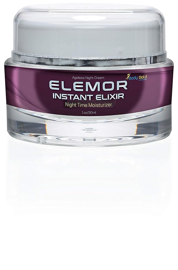 Elemor - Instant Elixir - Night Cream - Help treat and protect your skin while you sleep - Anti Aging moisturizer delivers powerful actives while moisturizing the skin with advanced ingredients