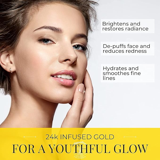 Doppeltree Golden Self-care Bundle: Gold Face Mask + Gold Lip Mask + Gold Eye Mask