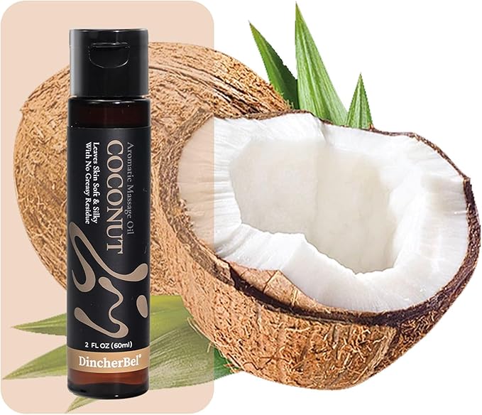 Massage Oil Kit for Massage Therapy, Spa Relaxing Aromatherapy Body Oil Set - Natural Scents of Lavender, Eucalyptus, Sweet Almond, White Tea, Coconut & Jojoba Oil (6 Pack)