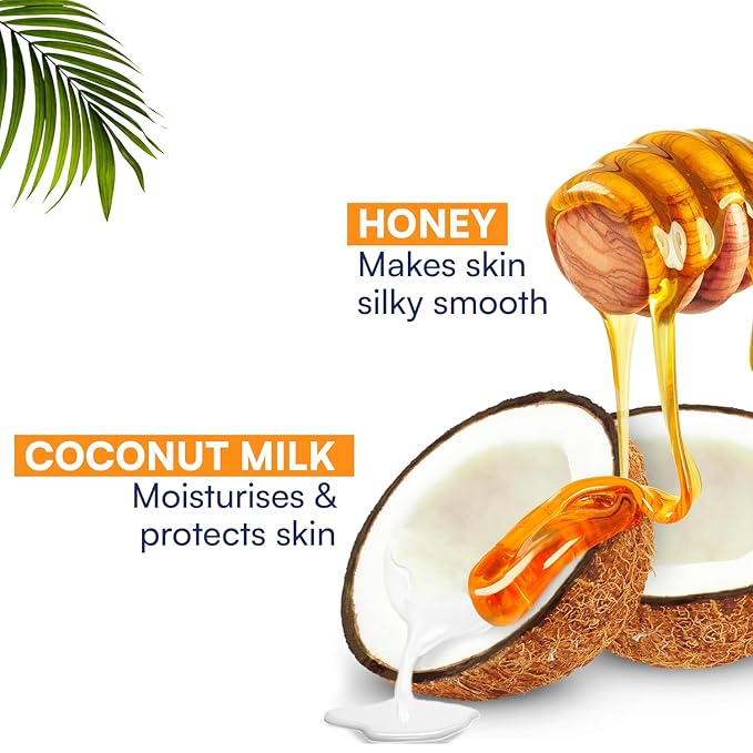 Parachute Advansed Soft Touch Body Lotion with Pure Coconut Milk & Honey |For Women & Men | All Skin types | 100% Natural, 72h Moisturisation | 13.5 Fl.oz. (Pack of 2)