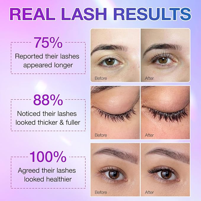 Lash Serum - Rapid Eyelash Growth Serum,eyelash serum,Enhancing Growth Thickness,Boost Thicker, Fuller, and Longer Lashes 5ml