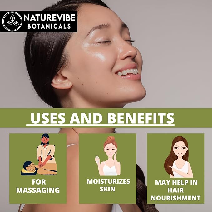 Naturevibe Botanicals Moringa Oil 32 Ounces | 100% Pure and Natural | Great for Skin Care and Hair Care